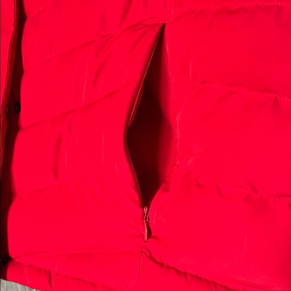 Talbots Red Puffer Vest - Picture 6 of 14